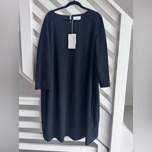 Marina Rinaldi Classic Black Shift Dress